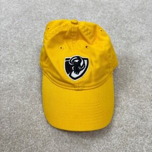 VCU Rams Baseball Cap Yellow Embroidered Logo Adjustable Strap